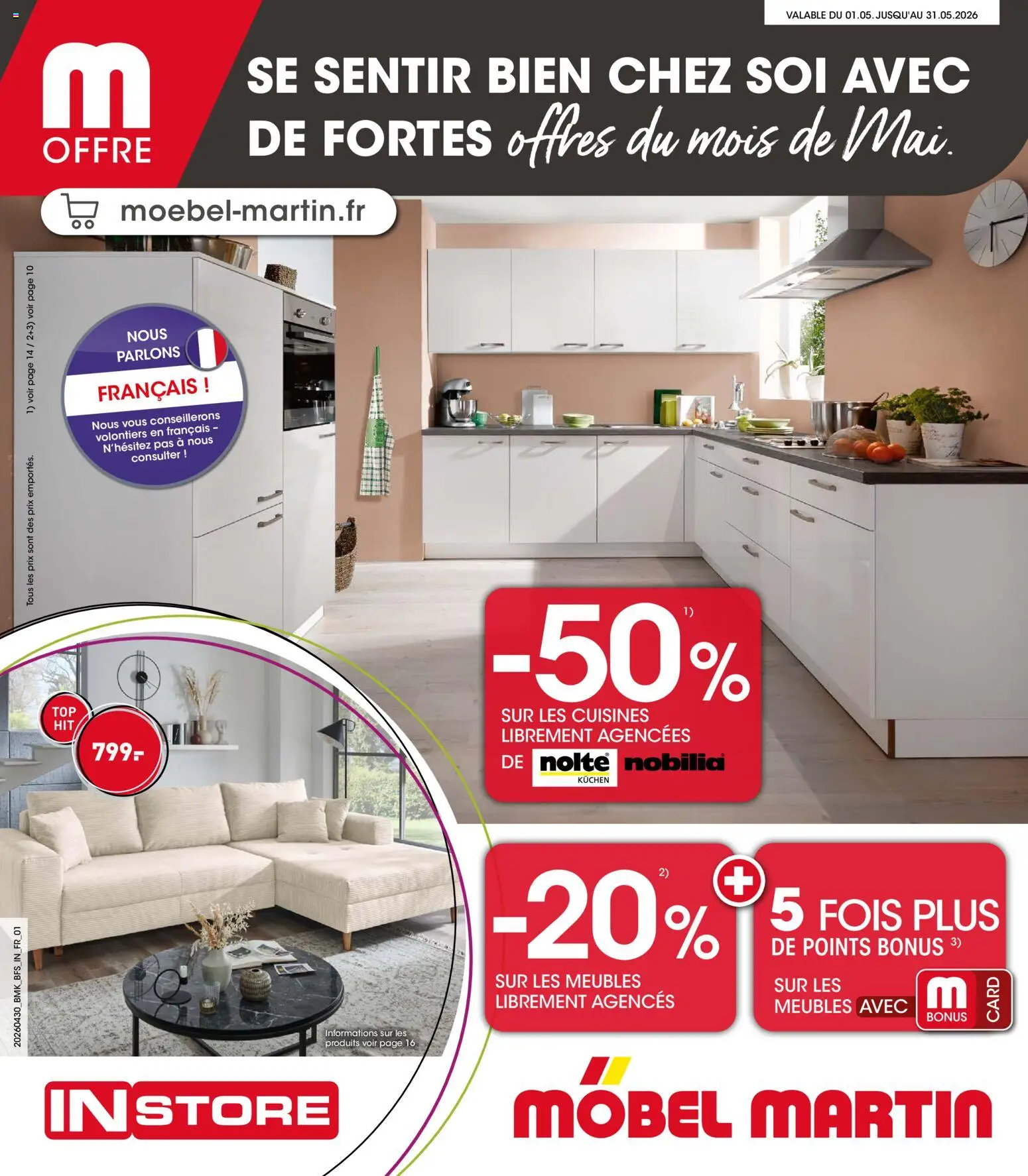 Prévisualisation de Möbel Martin catalogue du magasin Möbel Martin formulaire valide 01/05/2026