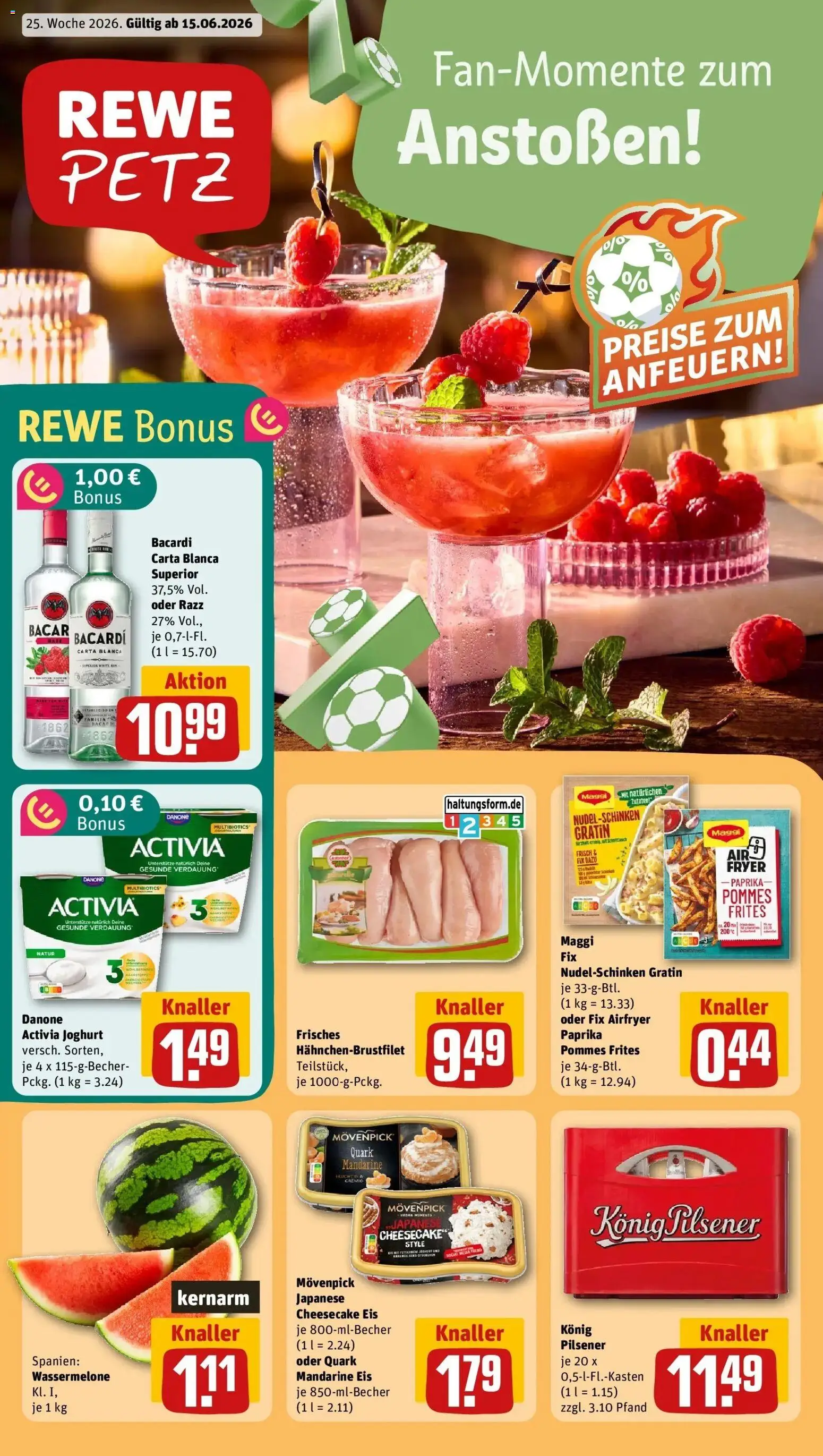 Vorschau von dem Prospekt des Geschäftes Rewe, gültig ab dem 14.06.2026