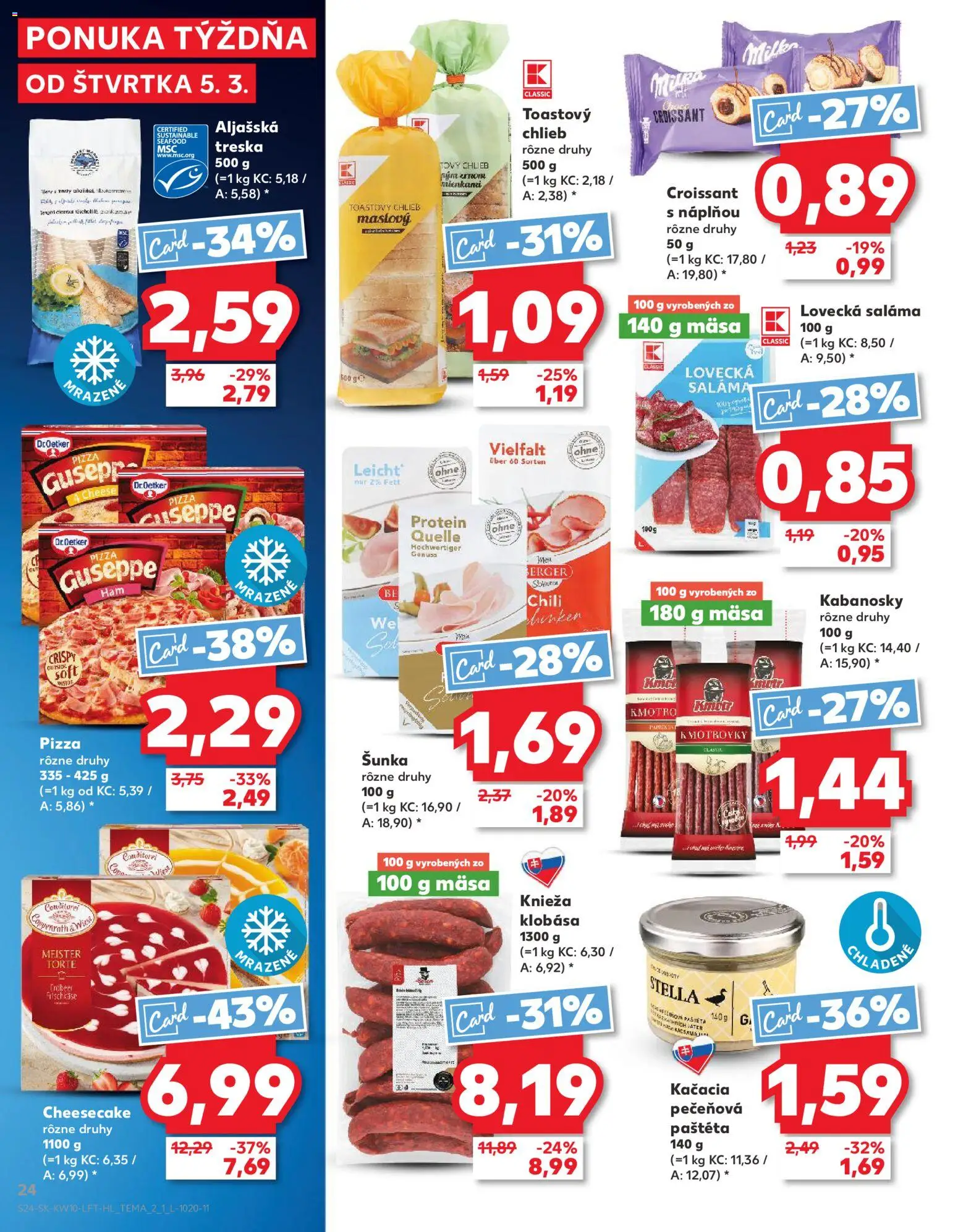 Náhľad Kaufland letáku platného od 05.03.2026