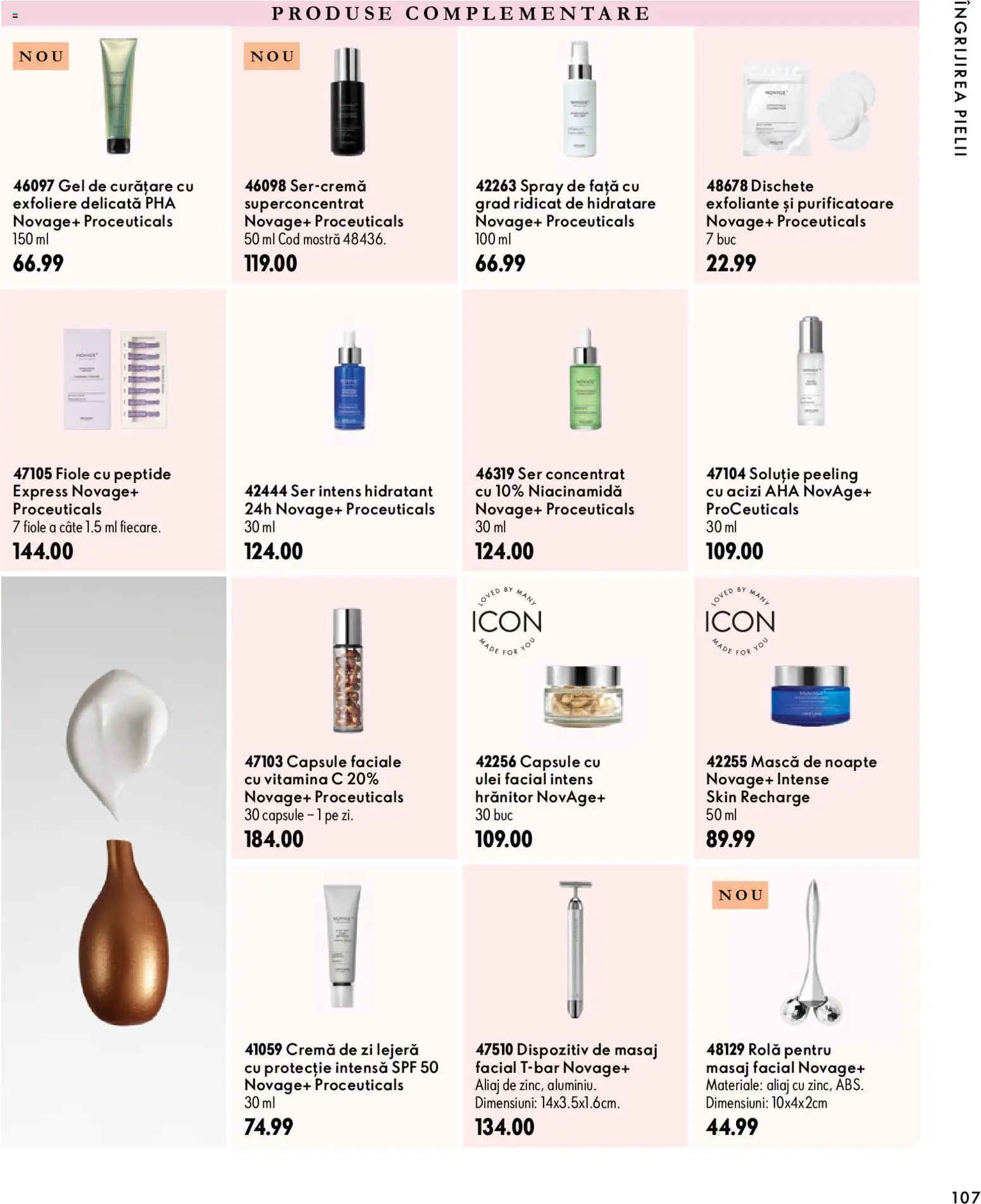 Previzualizarea de cataloage: Oriflame Oriflame Catalog 15 2026 valabil de la 11.11.2026 - Ulei, Cremă, Intense, Gel de curățare, Peeling, Cremă de zi