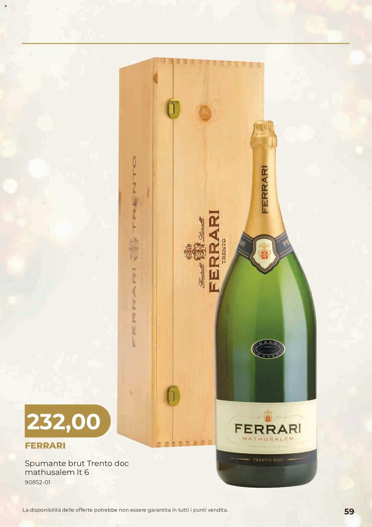 Anteprima dell'opuscolo Sogegross volantino Strenne dal negozio Sogegross valido da 27/10/2026 - Spumante