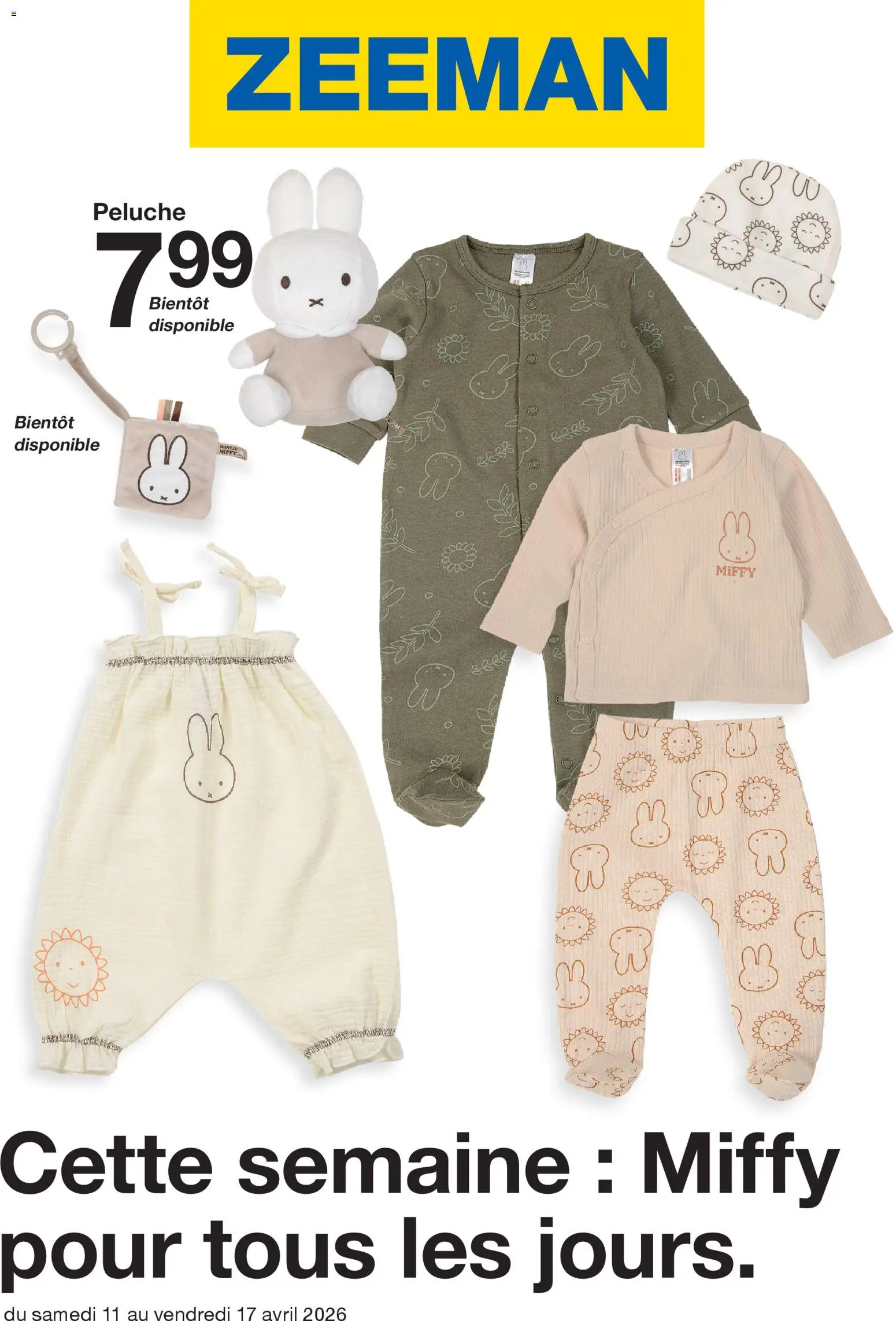 Prévisualisation de Catalogue Zeeman Printemps du magasin Zeeman formulaire valide 11/04/2026 - Peluche