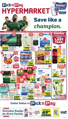 Preview of Pick n Pay flyer valid from 25/08/2026