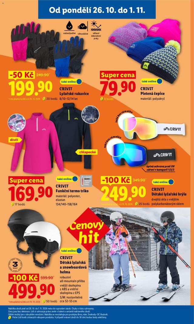 Nový Lidl leták od 26.10.