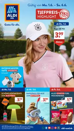 Vorschau von dem Prospekt des Geschäftes Aldi Süd, gültig ab dem 01.06.2026