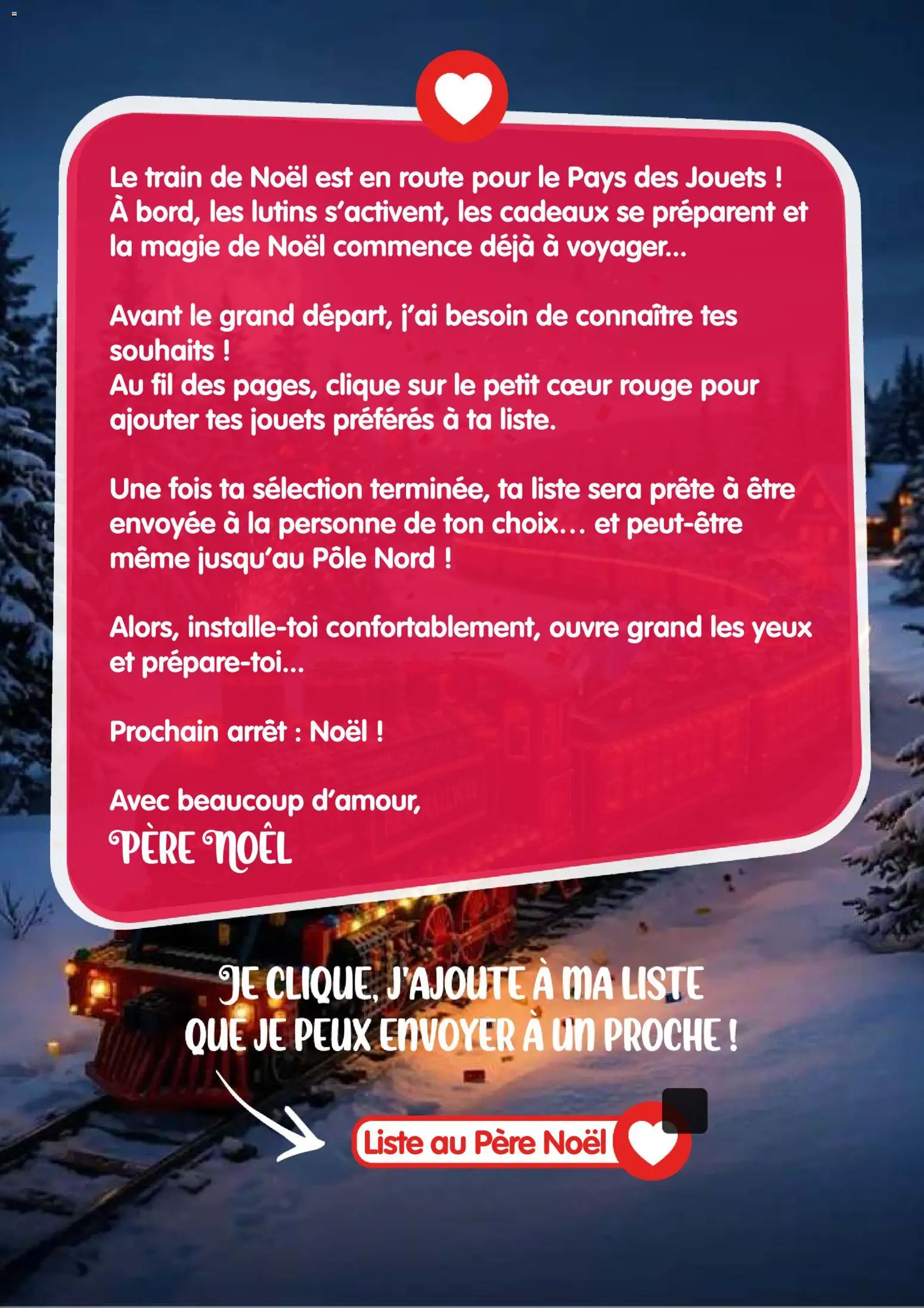 Prévisualisation de B&M catalogue Pays des jouets du magasin B&M formulaire valide 28/10/2026 - Jouets, Train de Noël