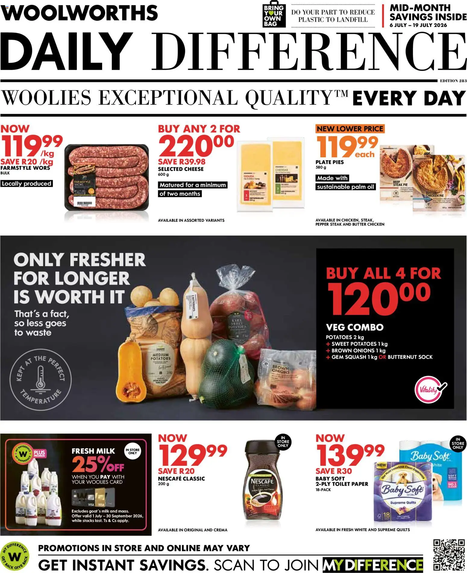 Preview of Woolworths flyer valid from 06/07/2026