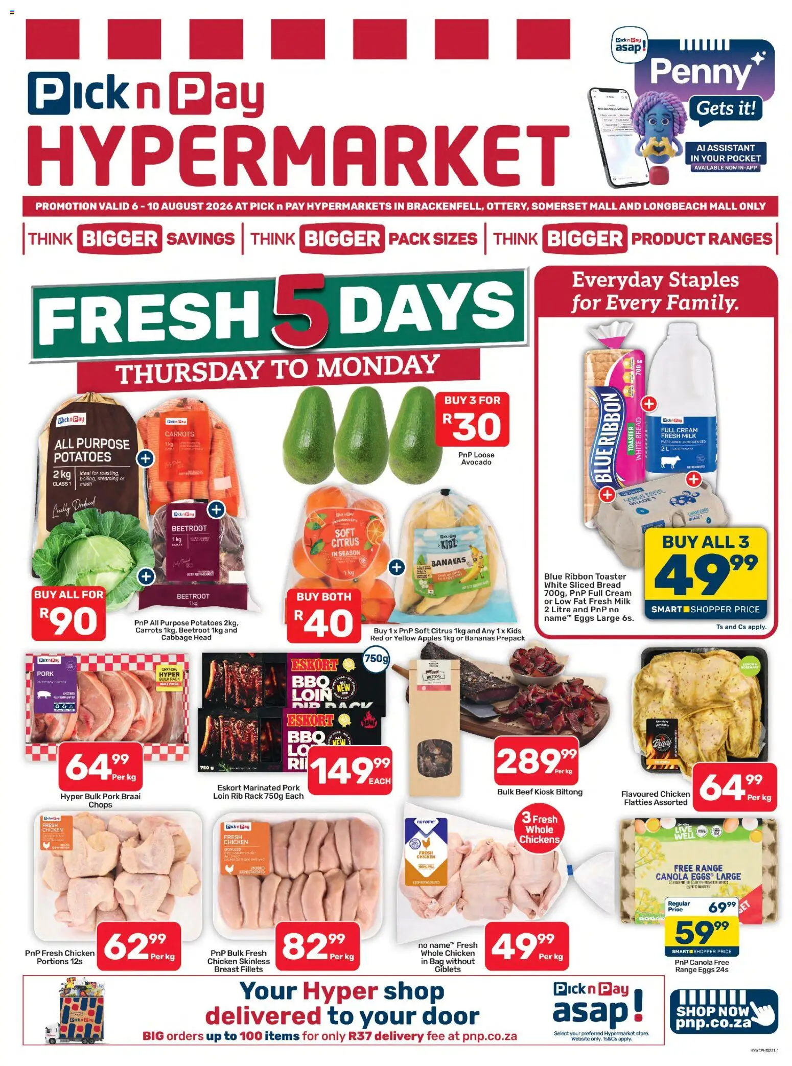 Preview of Pick n Pay flyer valid from 06/08/2026