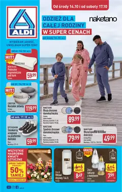 Pogląd gazetki "Aldi gazetka - Artykuły przemysłowe i tekstylia" ze sklepu Aldi ważnej od 14.10.2026