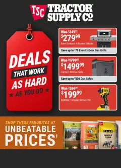 Preview of Tractor Supply weekly ads valid from 09/08/2026