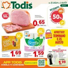Anteprima dell'opuscolo Todis volantino Abruzzo - Marche - Molise dal negozio Todis valido da 23/07/2026