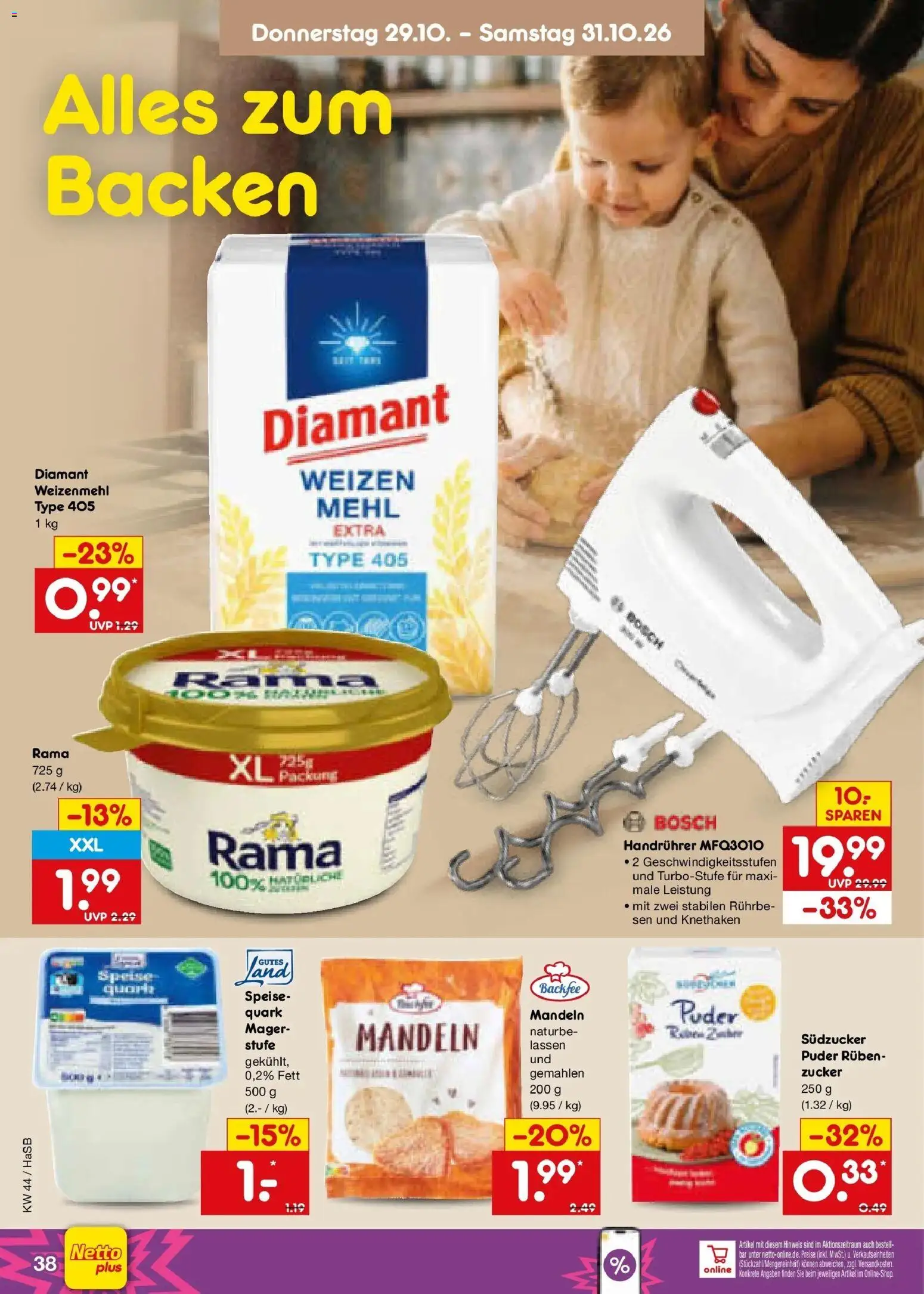 Vorschau von dem Prospekt des Geschäftes Netto Marken-Discount, gültig ab dem 26.10.2026