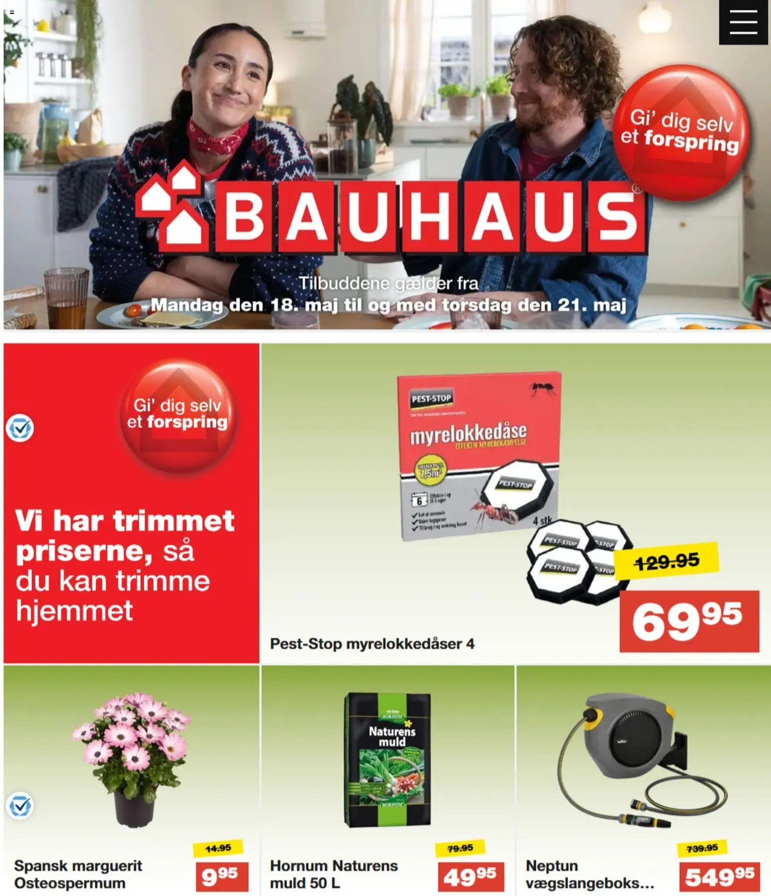 Eksempel på tilbudsavis Bauhaus - Tilbudsavis fra butik Bauhaus gyldig fra 18/05/2026