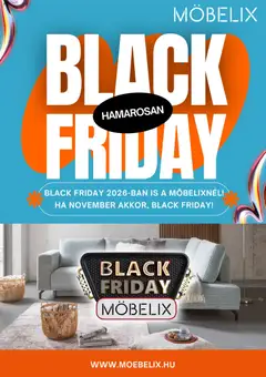 Möbelix - Möbelix Black Friday értesítés megtekintése, amely érvényes 2026.10.16.-től