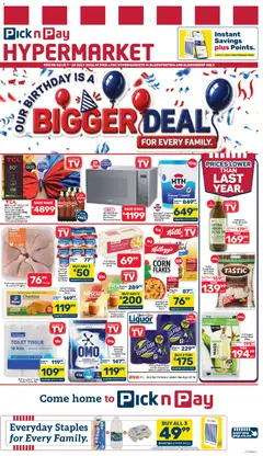 Preview of Pick n Pay flyer valid from 07/07/2026