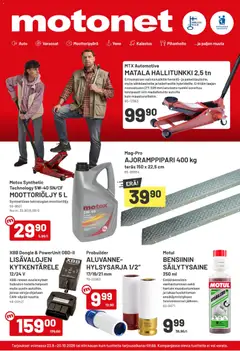 Kaupan Motonet Motonet tarjoukset esikatselu, voimassa 23/09/2026