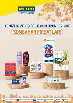 Metro Metro - Temizlik | Kişisel bakım 01.09.2026 - Broşürünün önizlemesi