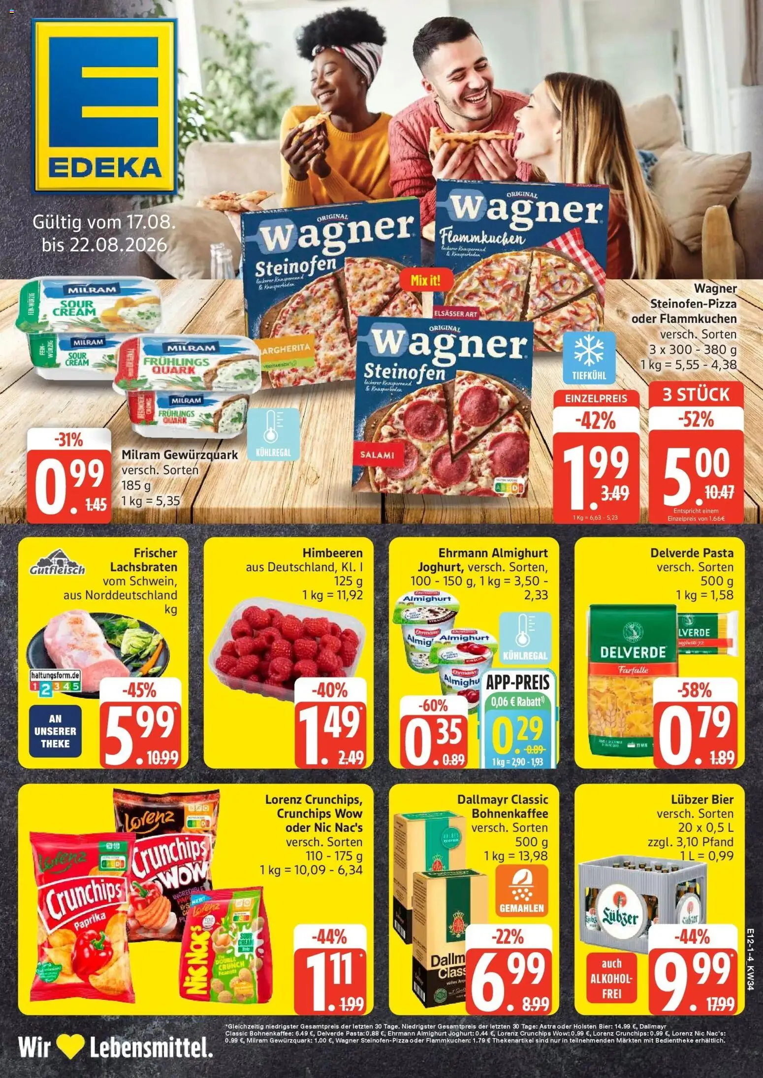 Vorschau von dem Prospekt des Geschäftes Edeka, gültig ab dem 17.08.2026