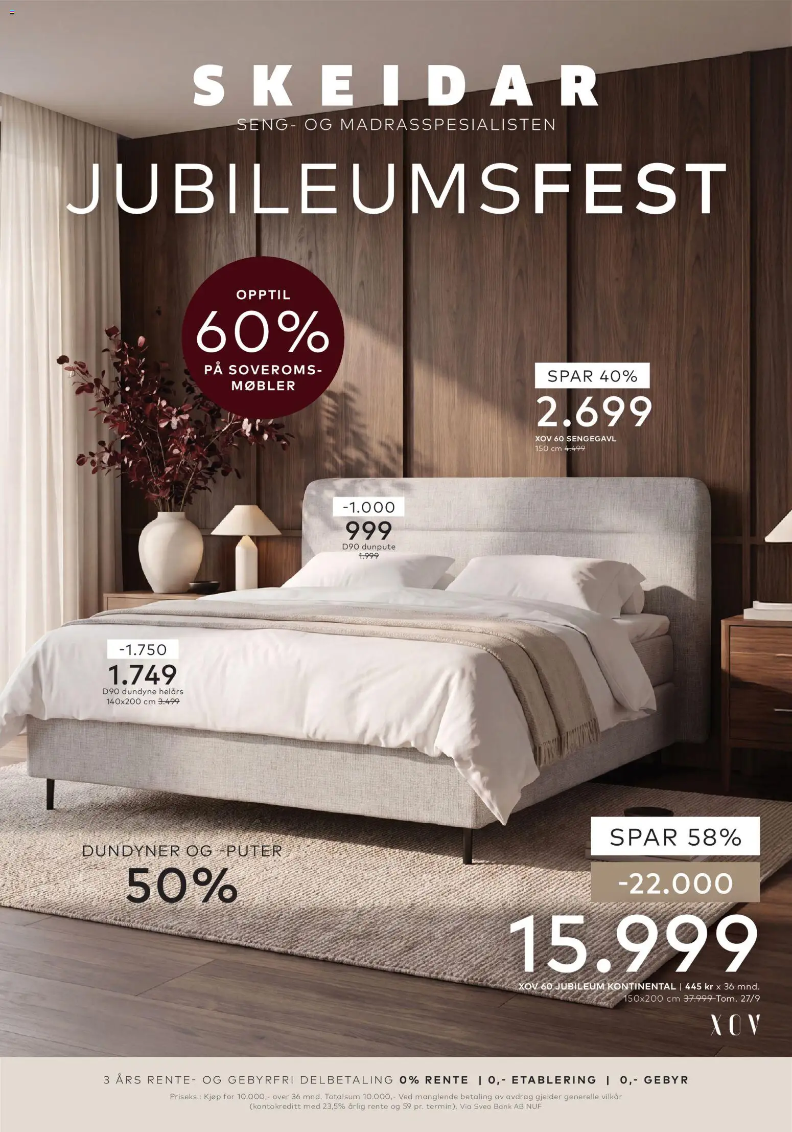 Forhåndsvis Skeidar kundeavis Jubileumsfest fra butikk Skeidar gyldig fra 07/09/2026
