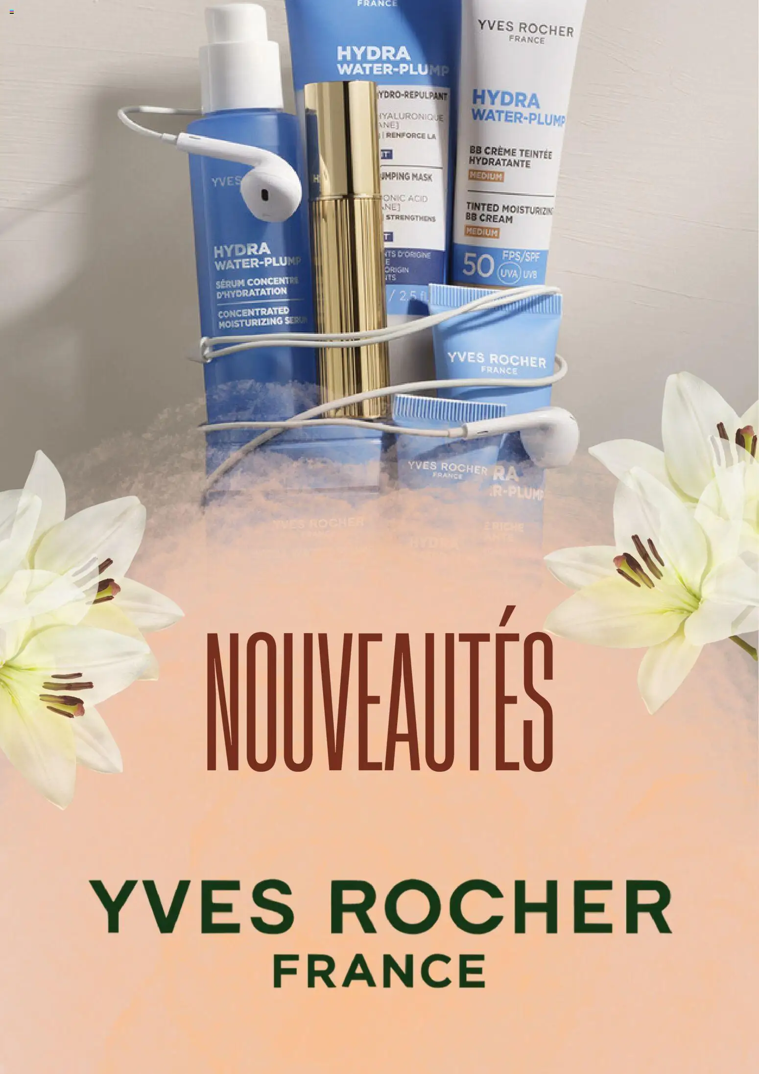 Prévisualisation de Yves Rocher catalogue du magasin Yves Rocher formulaire valide 01/07/2026 - Crème, Serum, BB crème