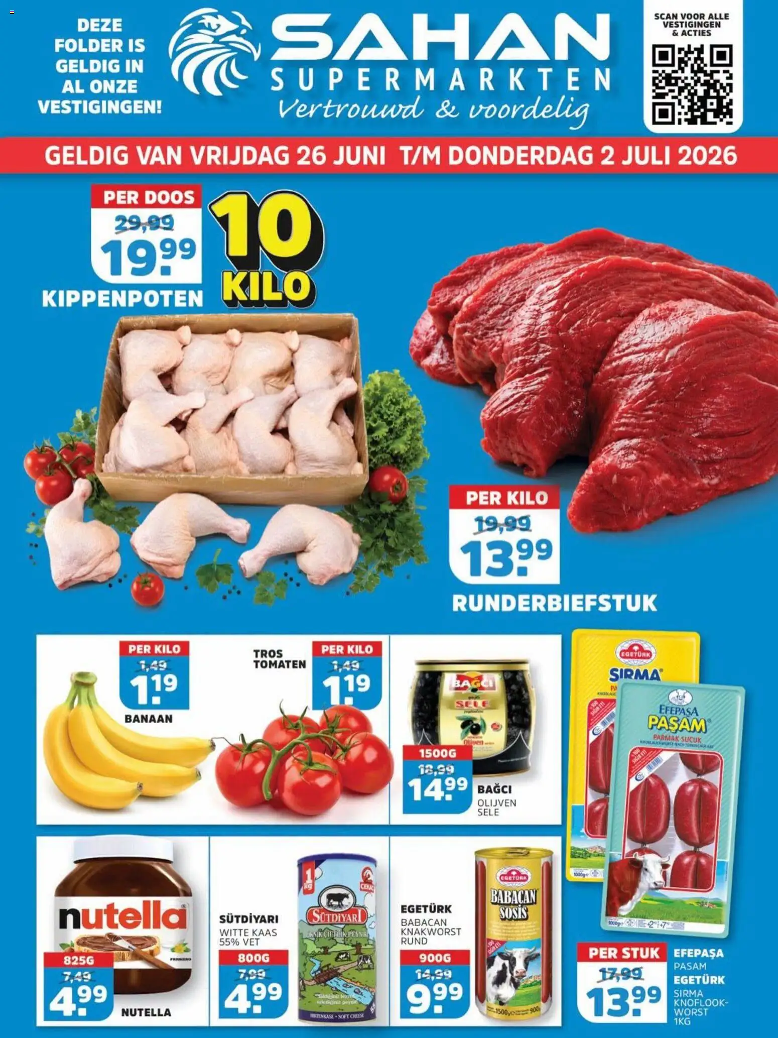 Voorbeeld van Sahan folder van winkel Sahan geldig vanaf 26-06-2026