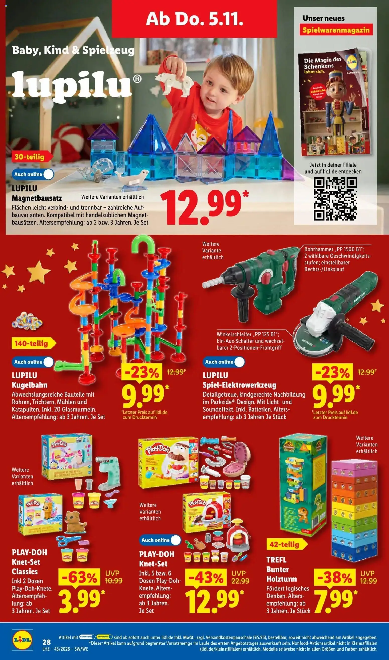 Vorschau von dem Prospekt des Geschäftes Lidl, gültig ab dem 02.11.2026