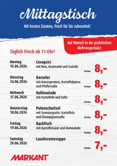 Vorschau von dem Prospekt des Geschäftes Markant, gültig ab dem 15.06.2026