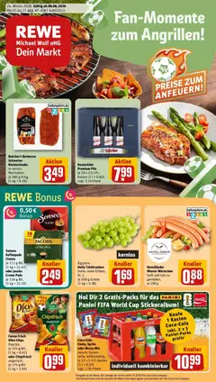 Vorschau von dem Prospekt des Geschäftes Rewe, gültig ab dem 08.06.2026