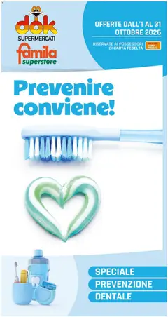 Anteprima dell'opuscolo DOK volantino Oral Care dal negozio DOK valido da 01/10/2026