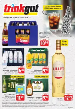 Vorschau von dem Prospekt des Geschäftes Trinkgut, gültig ab dem 06.07.2026