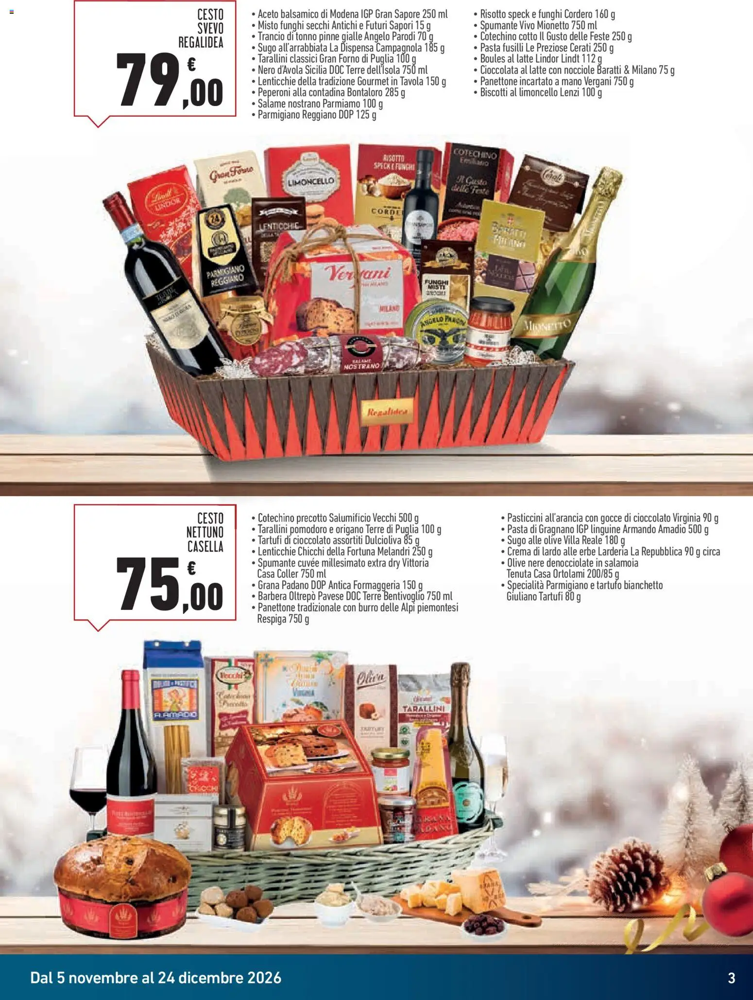 Anteprima dell'opuscolo Conad volantino Superstore Ceste & Vini dal negozio Conad valido da 05/11/2026