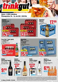 Vorschau von dem Prospekt des Geschäftes Trinkgut, gültig ab dem 12.10.2026