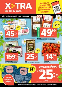 Förhandsgranska reklamblad Coop Daglivs erbjudanden xtra från butik Coop Daglivs gäller från 15/06/2026