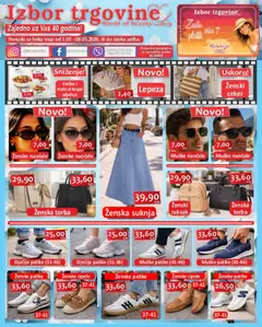 Pregled letka Izbor trgovine katalog trgovine Izbor trgovine vrijedi od 01.05.2026