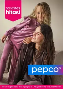 Pepco parduotuvės leidinio Pepco leidinys galiojančio nuo 2026.08.27 peržiūra