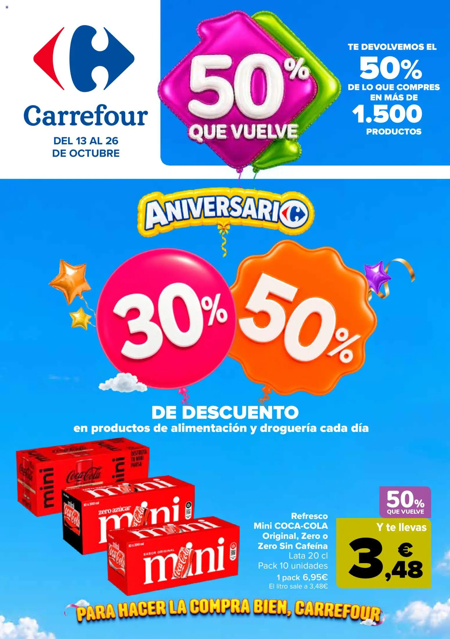Vista previa del folleto de la tienda Carrefour válido desde el 13/10/2026 