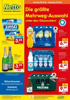 Vorschau von dem Prospekt des Geschäftes Netto Marken-Discount, gültig ab dem 02.11.2026