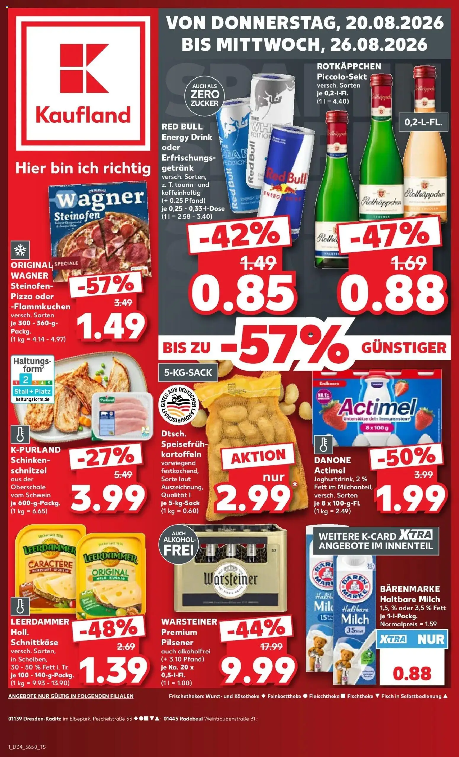 Vorschau von dem Prospekt des Geschäftes Kaufland, gültig ab dem 20.08.2026