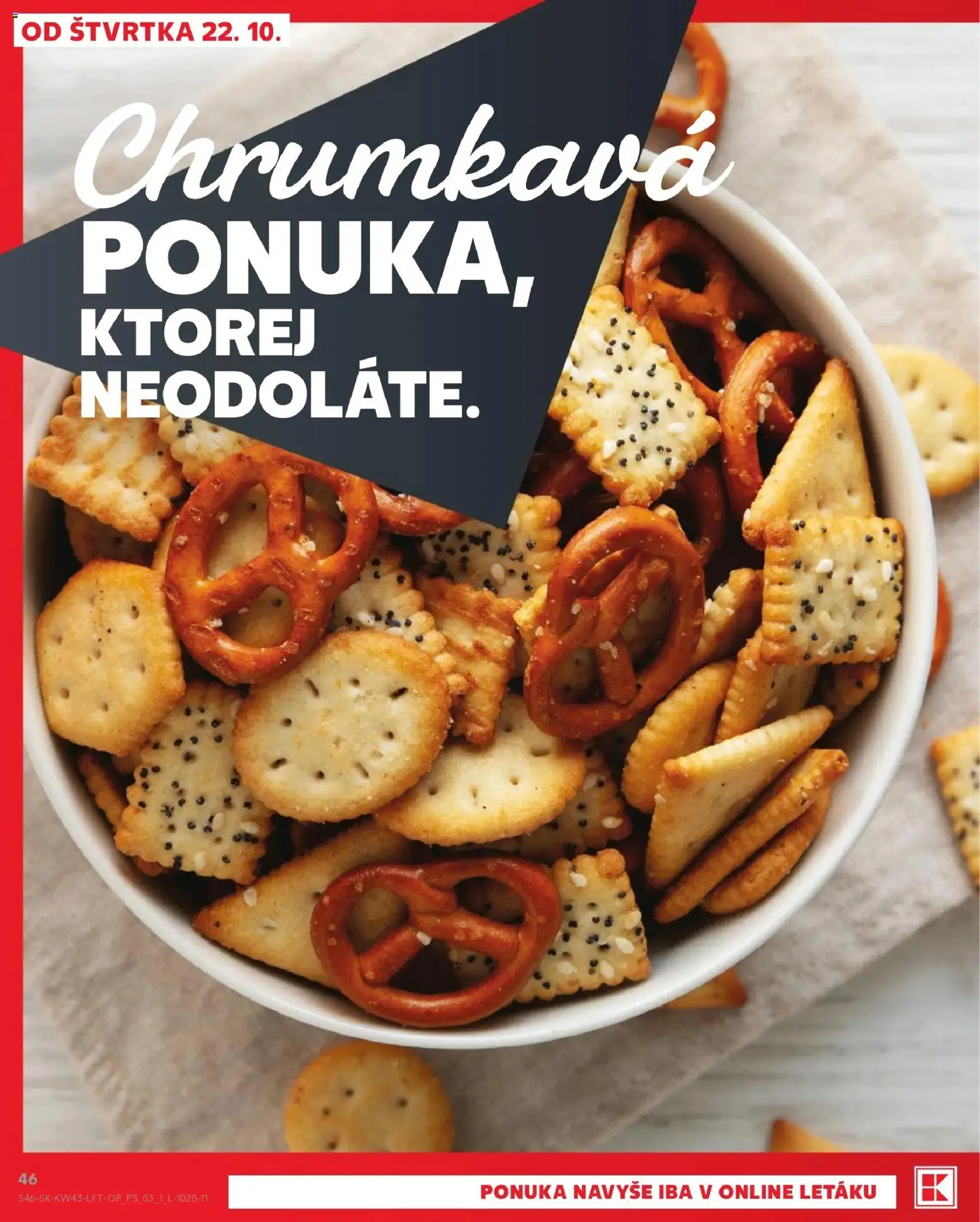 Náhľad Kaufland letáku platného od 22.10.2026