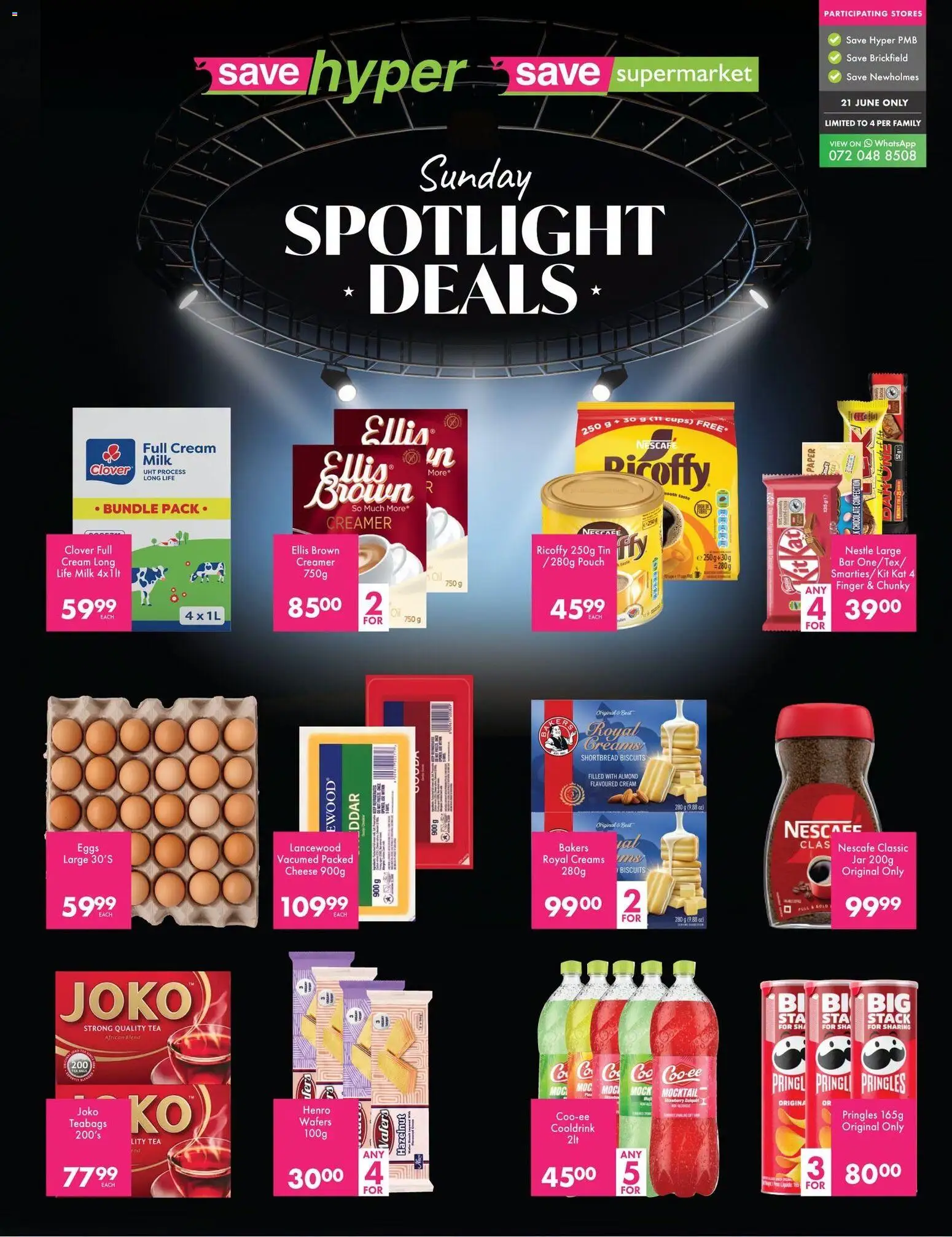 Preview of Save flyer valid from 21/06/2026