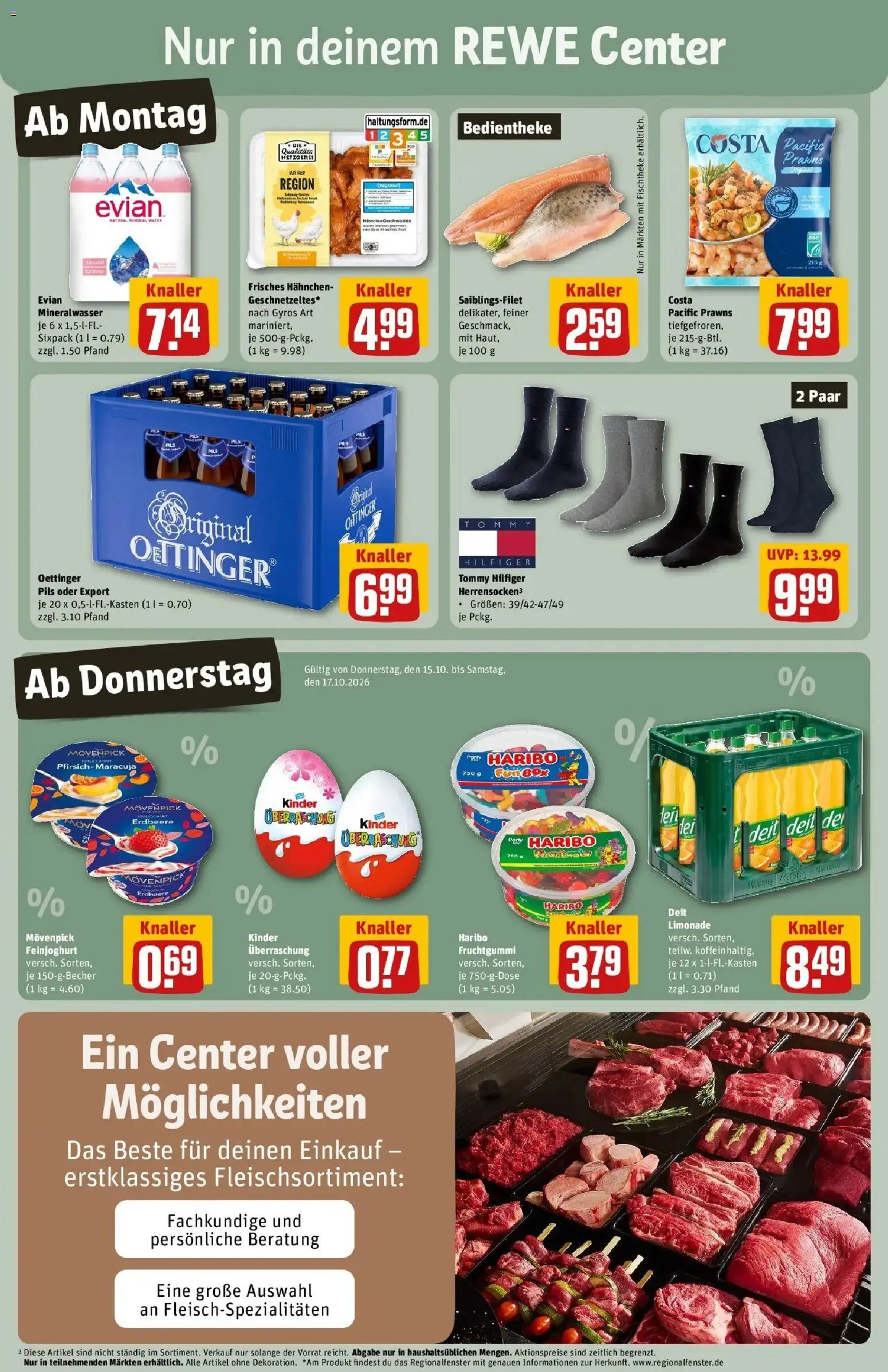Vorschau von dem Prospekt des Geschäftes Rewe, gültig ab dem 12.10.2026