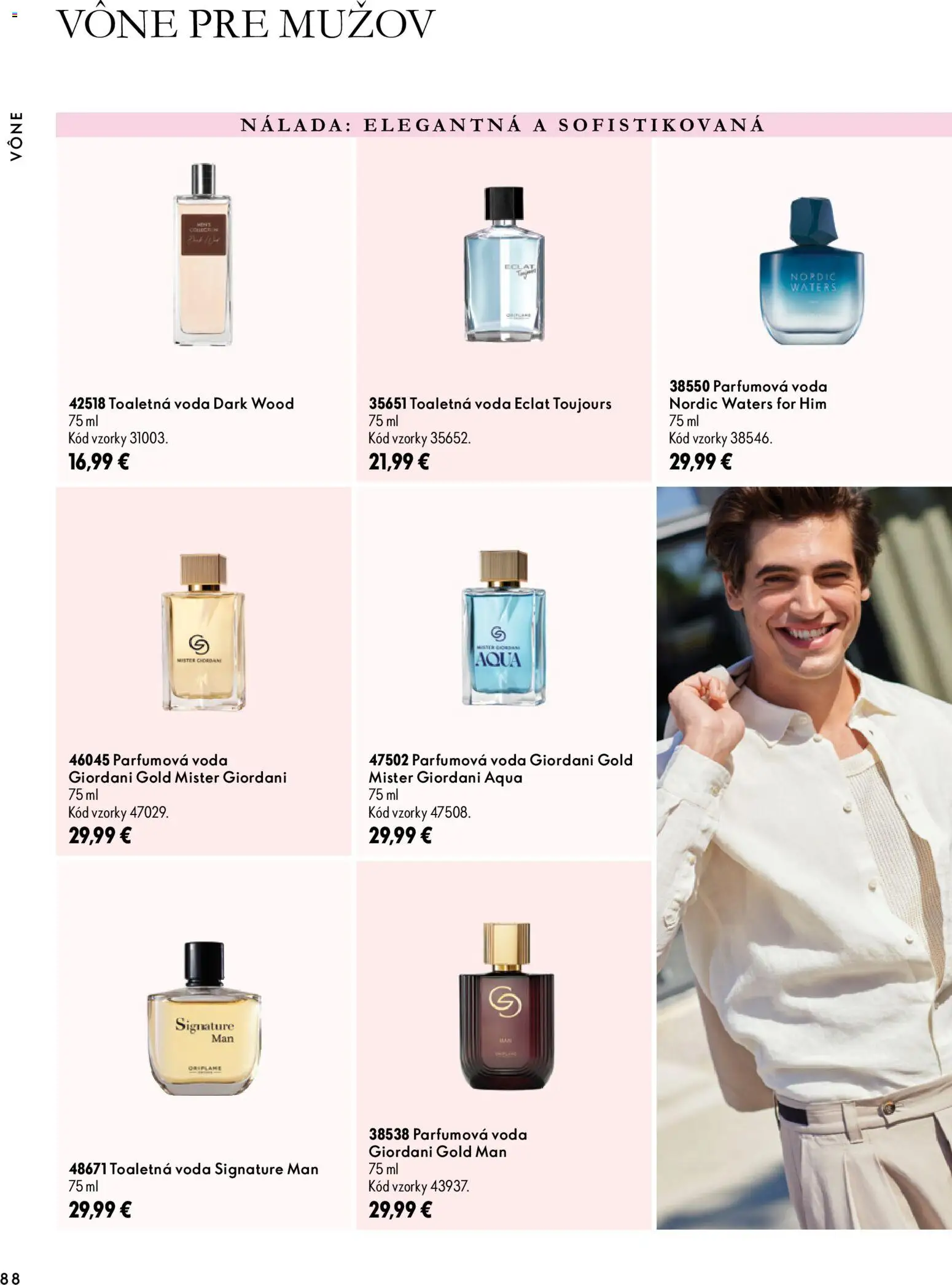 Náhľad Oriflame letáku platného od 30.09.2026 - Voda, Toaletná voda