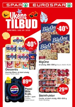 Forhåndsvis Spar kundeavis fra butikk Spar gyldig fra 22/06/2026
