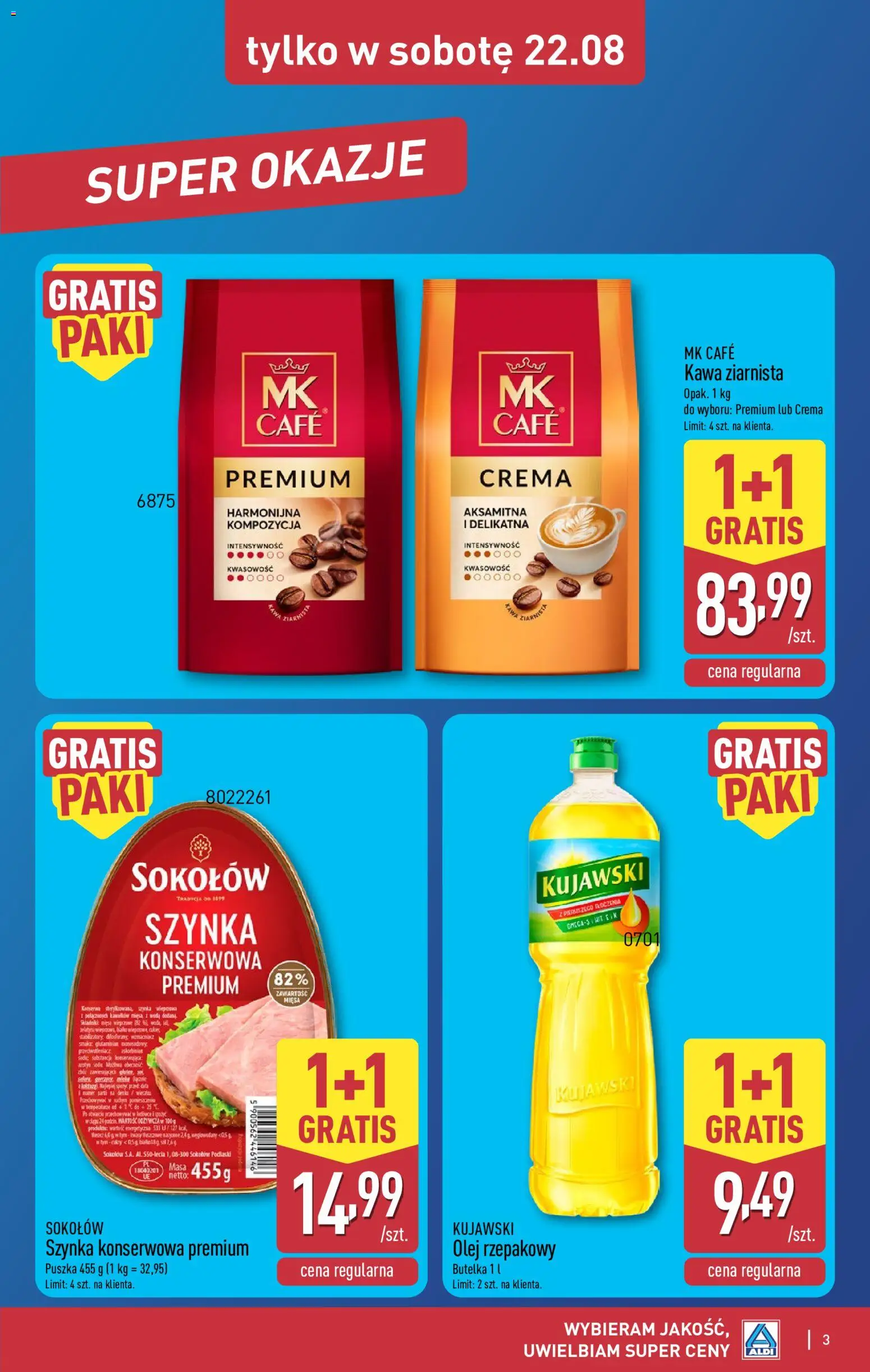 Pogląd gazetki "Aldi gazetka - Oferta weekendowa" ze sklepu Aldi ważnej od 20.08.2026