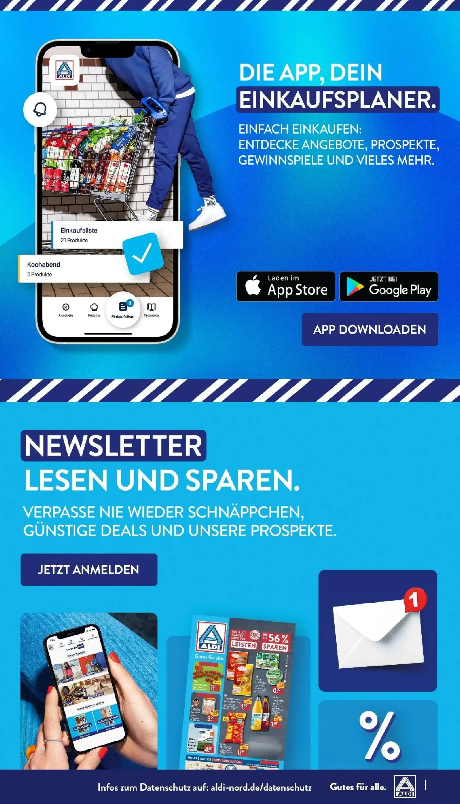 Vorschau von dem Prospekt des Geschäftes Aldi, gültig ab dem 26.10.2026