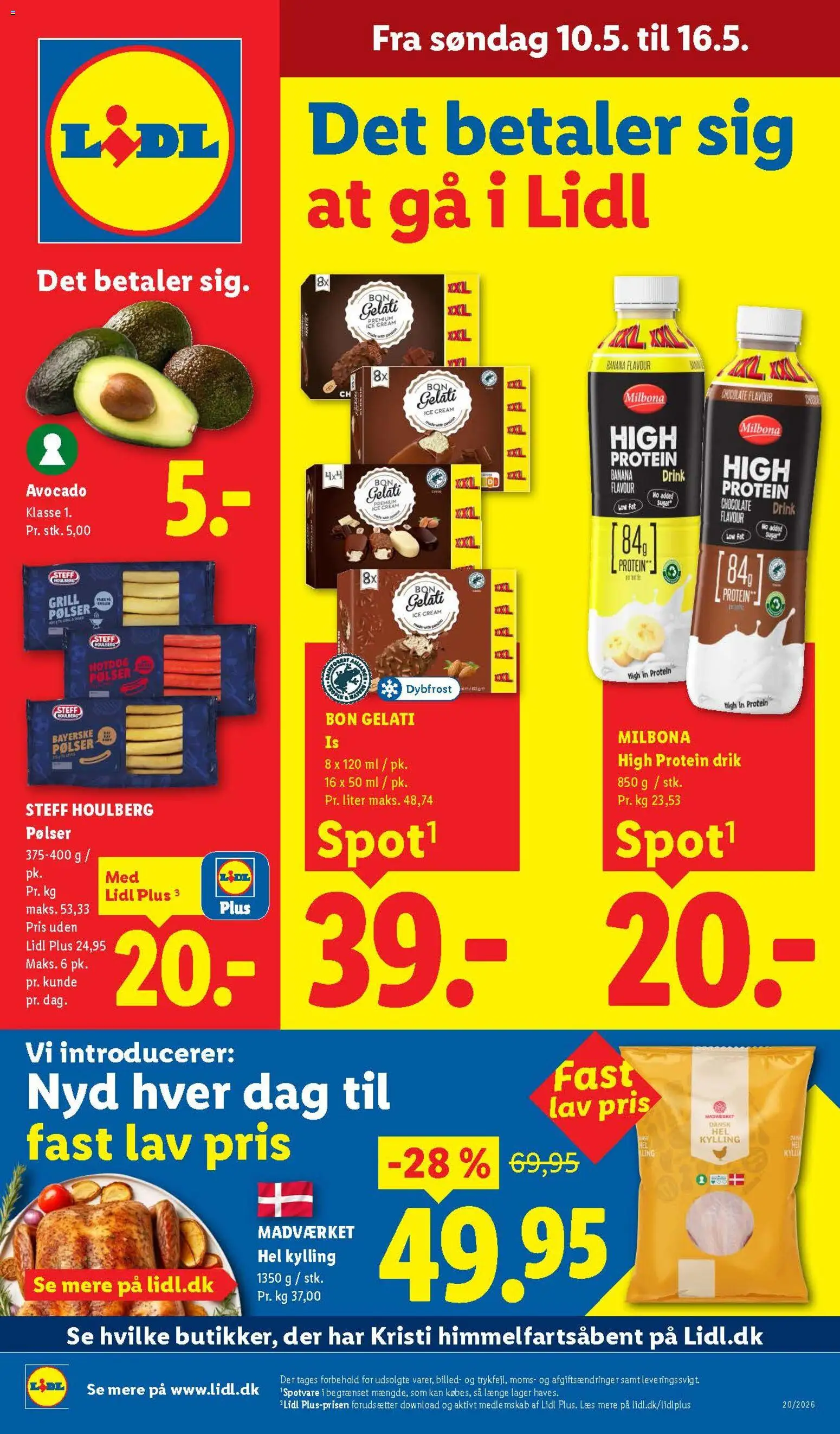 Eksempel på tilbudsavis Lidl - Tilbudsavis fra butik Lidl gyldig fra 10/05/2026