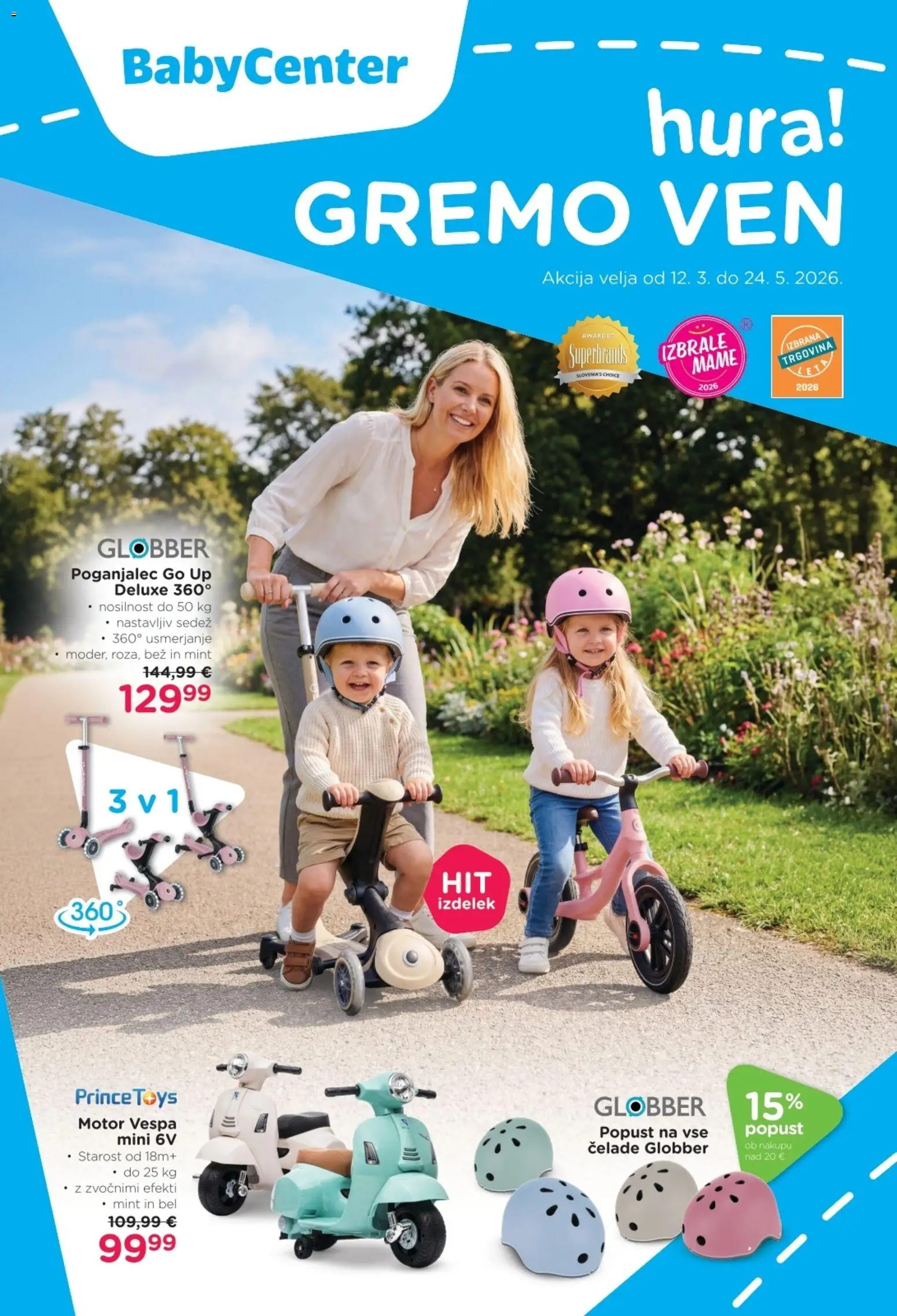Predogled kataloga iz trgovine Baby center veljaven od 12.03.2026