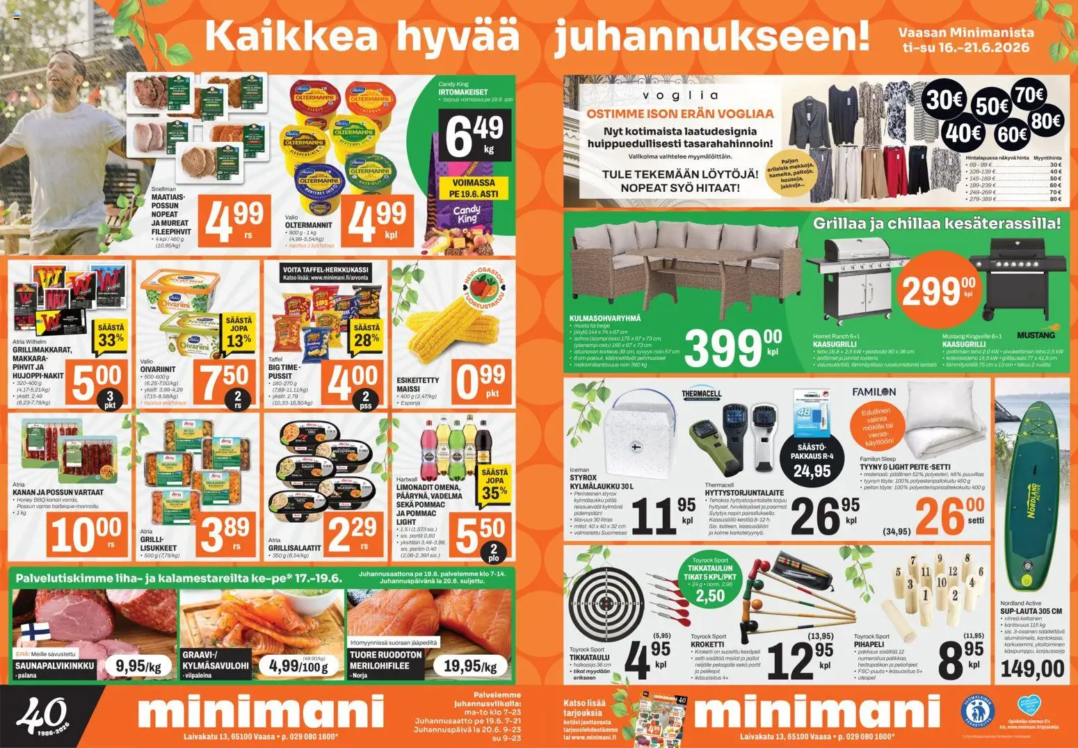 Kaupan Minimani Minimani tarjoukset - Vaasa esikatselu, voimassa 16/06/2026
