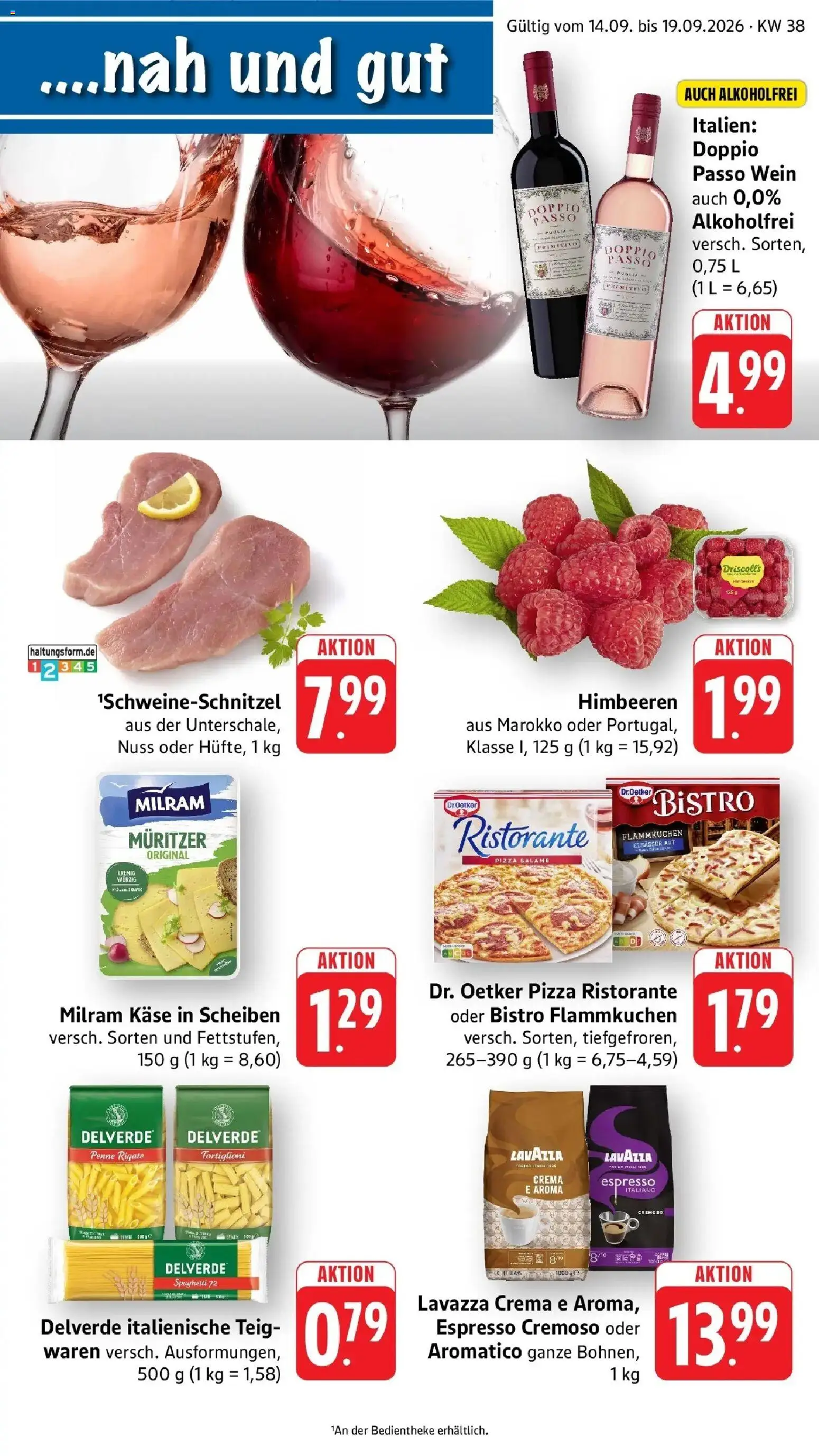 Vorschau von dem Prospekt des Geschäftes nah & gut, gültig ab dem 14.09.2026