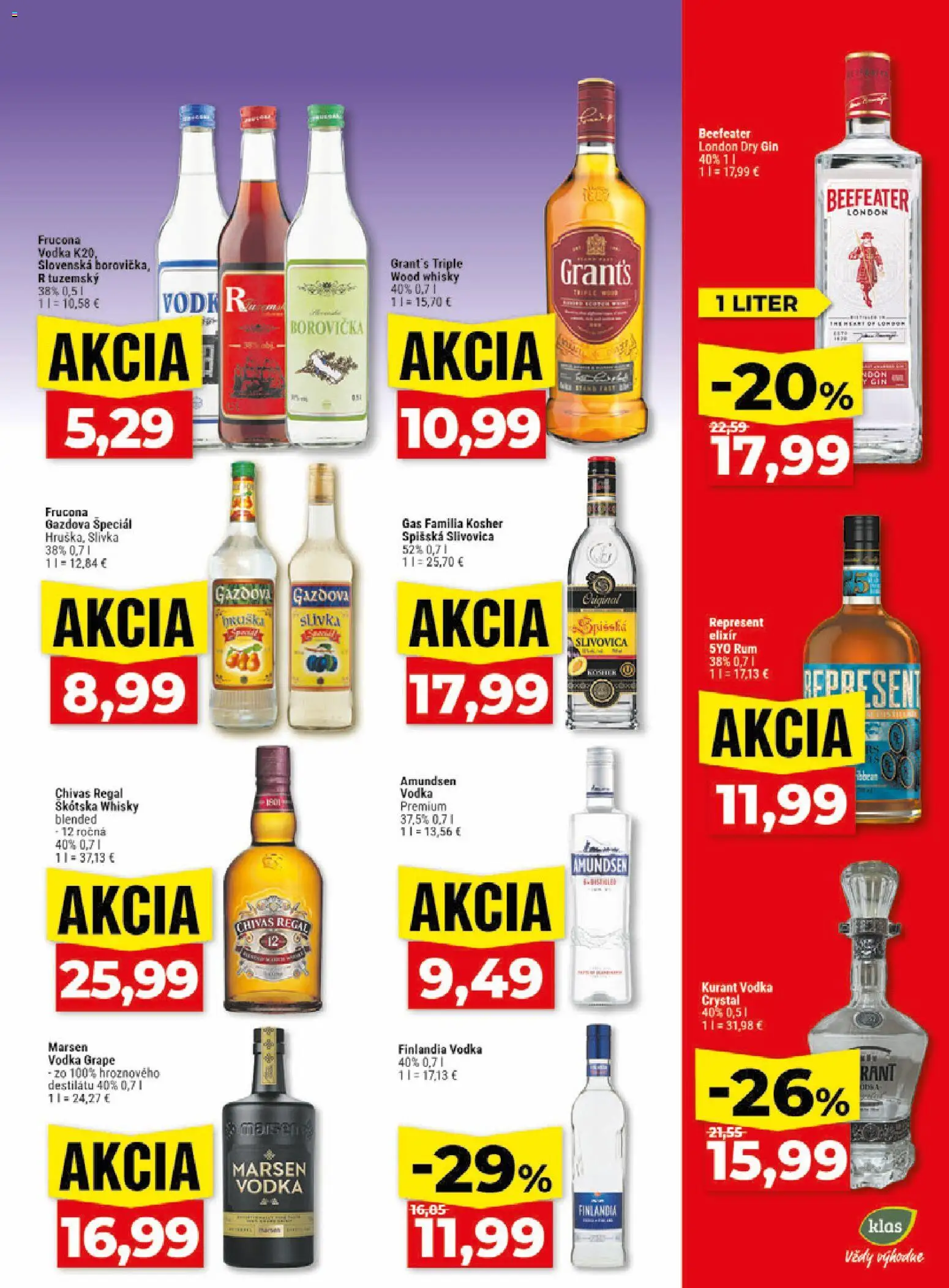 Náhľad Klas letáku platného od 10.08.2026